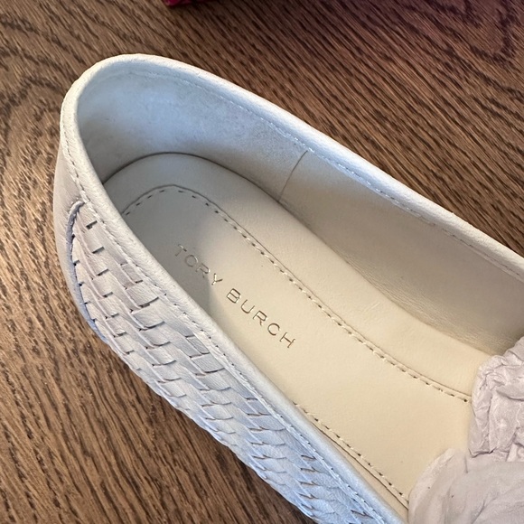 NWT! NEW! Tory Burch Georgia Loafers - Intrecciato Goat Leather Braided Accents - Picture 9 of 10